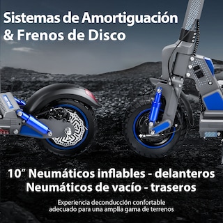 Foto 5 | Foto 5 | Scooter Eléctrico Honey Whale C1 Azul