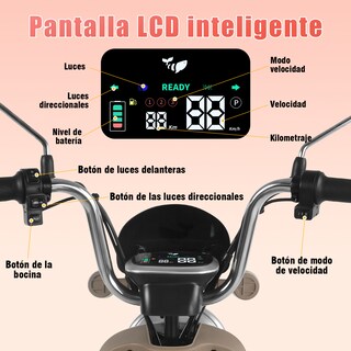 Foto 4 | Foto 4 | Motobici Electrica Honey Whale U3-pro Rosa