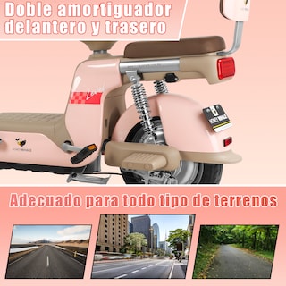 Foto 5 | Foto 5 | Motobici Electrica Honey Whale U3-pro Rosa