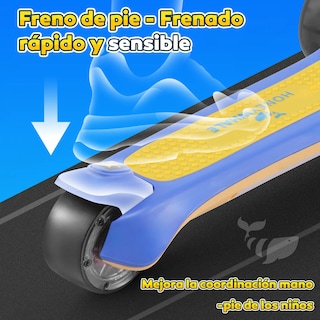 Foto 5 | Foto 5 | Scooter Electrico Infantil Honey Whale Rm2 Pro Azul