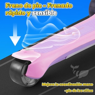 Foto 5 | Foto 5 | Scooter Eléctrico Infantil Honey Whale Rm2 Pro Rosa