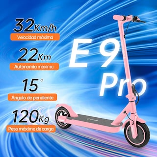Foto 2 | Foto 2 | Scooter Eléctrico Honey Whale E9 Pro V2 Rosa