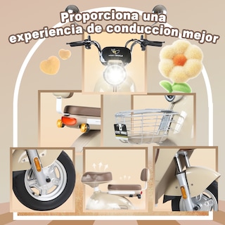 Foto 7 | Foto 7 | Motobici Eléctrica Honey Whale Café