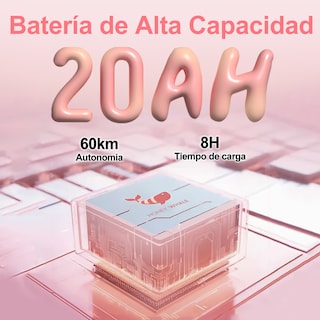 Foto 3 | Foto 3 | Motobici Eléctrica Honey Whale Una Rosa