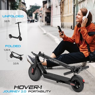 Foto 5 | Foto 5 | Patinete Eléctrico Hover-1 Journey 2.0 Plegable Para Adultos - Venta Internacional.