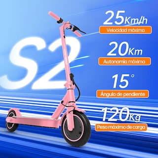 Foto 3 | Foto 3 | Scooter Eléctrico Honey Whale S2 Pro V2 Rosa