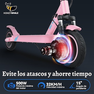 Foto 4 | Foto 4 | Scooter Eléctrico Honey Whale M2 Max Rosa