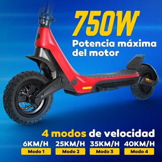 Foto 3 | Foto 3 | Scooter Eléctrico Honey Whale T1 Rojo
