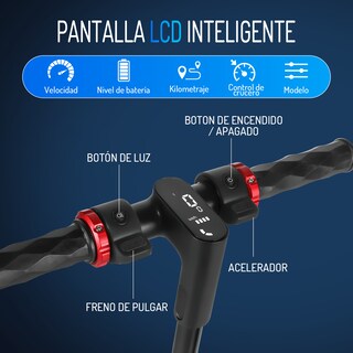 Foto 4 | Foto 4 | Scooter Eléctrico Honey Whale F4 Negro