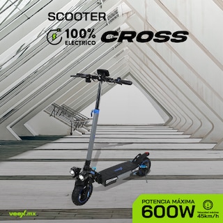 Foto 2 | Foto 2 | Patín Eléctrico Cross 600w 10ah Estructura Gris Oxford