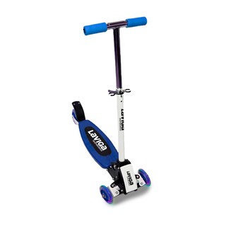 Foto 1 | Foto 1 | Scooter Llantas Direccionables Luz Led Azul Laviga Reposapiés Lija Resistente