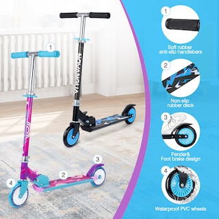Foto 2 | Foto 2 | Scooter Patín Completo Plegable Infantil General S10089 color Azul