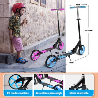 Foto 6 | Foto 6 | Scooter Infantil Plegable con Manillar Ajustable General S10053 color Azul