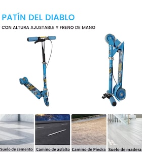 Foto 3 | Foto 3 | Scooter de Pie Genérica Sys310 con Luces color Azul