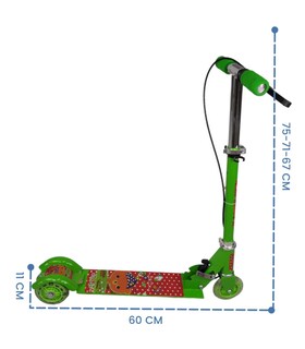 Foto 4 | Foto 4 | Scooter de Pie Genérica Sys310 con Luces color Verde