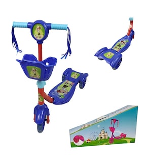 Foto 1 | Foto 1 | Scooter para Niños Patín del Diablo Luces y Sonidos Ajustable Azul
