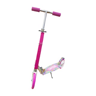 Foto 1 | Foto 1 | Scooter Plegable Patín Juvenil Diseño Flores Color Rosa