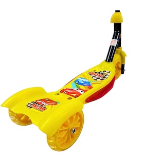 Foto 5 | Foto 5 | Scooter Para Niños Patinete Del Diablo Luces Y Sonidos,ajustable Amarillo