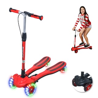 Foto 1 | Foto 1 | Scooter Guevara Sports de Equilibrio Rojo 4 Llantas y Luz Led