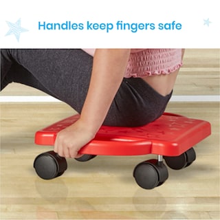 Foto 7 | Foto 7 | Tabla De Patinete Hand2mind Para Interiores, Color Morado, Con Asas Para Niños - Venta Internacional.