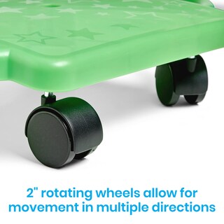 Foto 3 | Foto 3 | Tabla De Patinete Hand2mind Verde Para Interiores Con Asas Para Niños - Venta Internacional.
