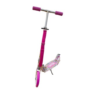Foto 6 | Foto 6 | Scooter Patín Juvenil Diseño Stickers Con Casco Y Protecciones Color Rosa
