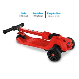 Foto 4 | Foto 4 | Patinete Plegable Hover-1 Ziggy Para Niños Mayores De 5 Años, Color Rojo - Venta Internacional.