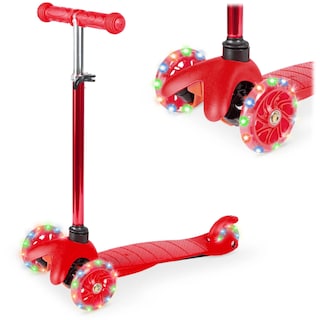 Foto 1 | Foto 1 | Kick Scooter Best Choice Products Para Niños Con Ruedas Iluminadas, Color Rojo - Venta Internacional.