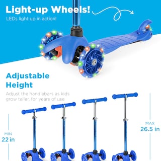 Foto 2 | Foto 2 | Kick Scooter Best Choice Products Para Niños Con Ruedas Iluminadas - Venta Internacional.