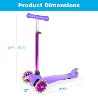 Foto 7 | Foto 7 | Kick Scooter Best Choice Products Para Niños Con Ruedas Iluminadas - Venta Internacional.