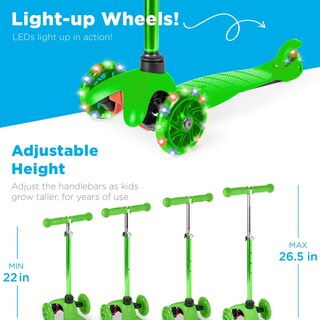 Foto 2 | Foto 2 | Kick Scooter Best Choice Products Para Niños Con Ruedas Iluminadas - Venta Internacional.
