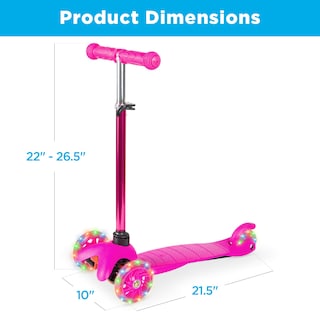 Foto 7 | Foto 7 | Kick Scooter Best Choice Products Para Niños Con Ruedas Iluminadas - Venta Internacional.
