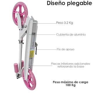 Foto 4 | Foto 4 | Scooter Patin del Diablo Ajustable Iciqlo