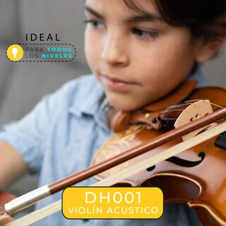 Foto 4 | Foto 4 | Violín Acústico Semiprofecional Aureal 1/2 Abeto y Maple