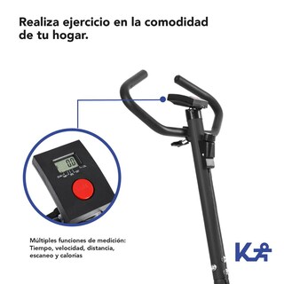 Foto 3 | Foto 3 | Bicicleta Fija Para Spinning Cardio Fitness Kingsports color Gris