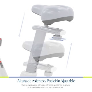 Foto 5 | Foto 5 | Bicicleta Estática Eleva para Spinning Blanco