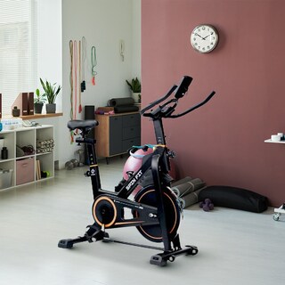 Foto 5 | Foto 5 | Bicicleta Fija Quick Fit Pro Negra Ajustable Con Ruedas Cardio Fitness Spinning