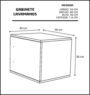 Foto 3 | Foto 3 | Gabinete Flotante GAB-03-BA color Blanco para Baño