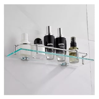 Foto 4 | Foto 4 | Ducha Organizador Baño Estantes Rectangulares De Vidrio
