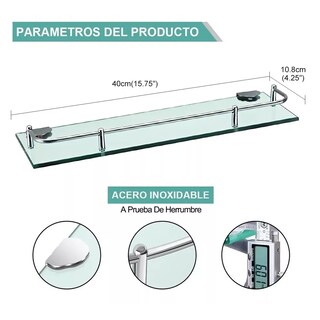 Foto 2 | Foto 2 | Estantes Organizador para Baño Lab.G 4 Piezas