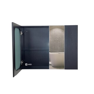 Foto 6 | Foto 6 | Gabinete para Baño con Espejo ARD GLG 78x60 cm Organizador Botiquín de Pared