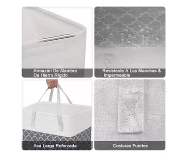 Foto 5 | Foto 5 | Cesto para Ropa Wünd Plegables 2 Piezas