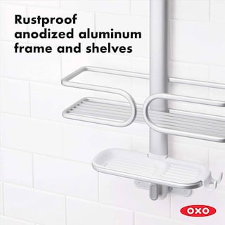Foto 7 | Foto 7 | Carrito De Ducha Oxo Good Grips De Aluminio De 3 Niveles, Resistente A La Corrosión - Venta Internacional.