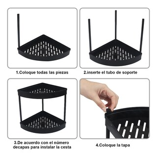 Foto 4 | Foto 4 | Organizador para Baño Eo Safe Imports 4 Niveles