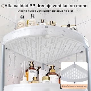 Foto 3 | Foto 3 | Organizador para Baño Eo Safe Imports 4 Niveles