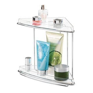 Foto 1 | Foto 1 | Organizador De Esquina Mdesign Acero/plástico 2 Niveles Transparente - Venta Internacional.