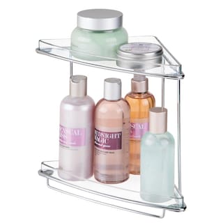 Foto 3 | Foto 3 | Organizador De Esquina Mdesign Acero/plástico 2 Niveles Transparente - Venta Internacional.