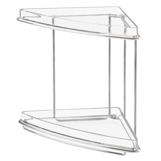 Foto 7 | Foto 7 | Organizador De Esquina Mdesign Acero/plástico 2 Niveles Transparente - Venta Internacional.