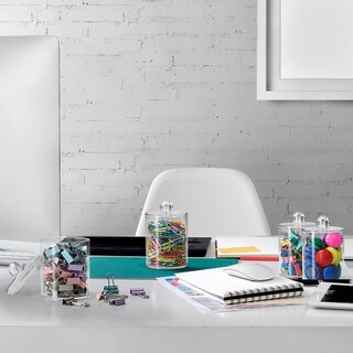 Foto 6 | Foto 6 | Dispensador Con Soporte Qtips Aozita Acrílico 300 Ml Con Tapas Y Etiquetas - Venta Internacional.