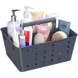 Carrito De Ducha Portátil Lifewit Con Asa 1 Unidad Plástico Azul Pizarra - Venta Internacional.